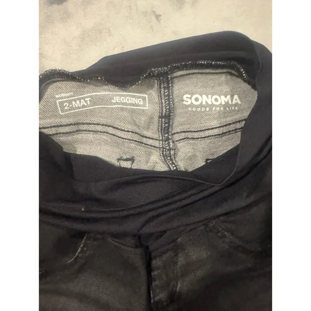 Sonoma maternity black